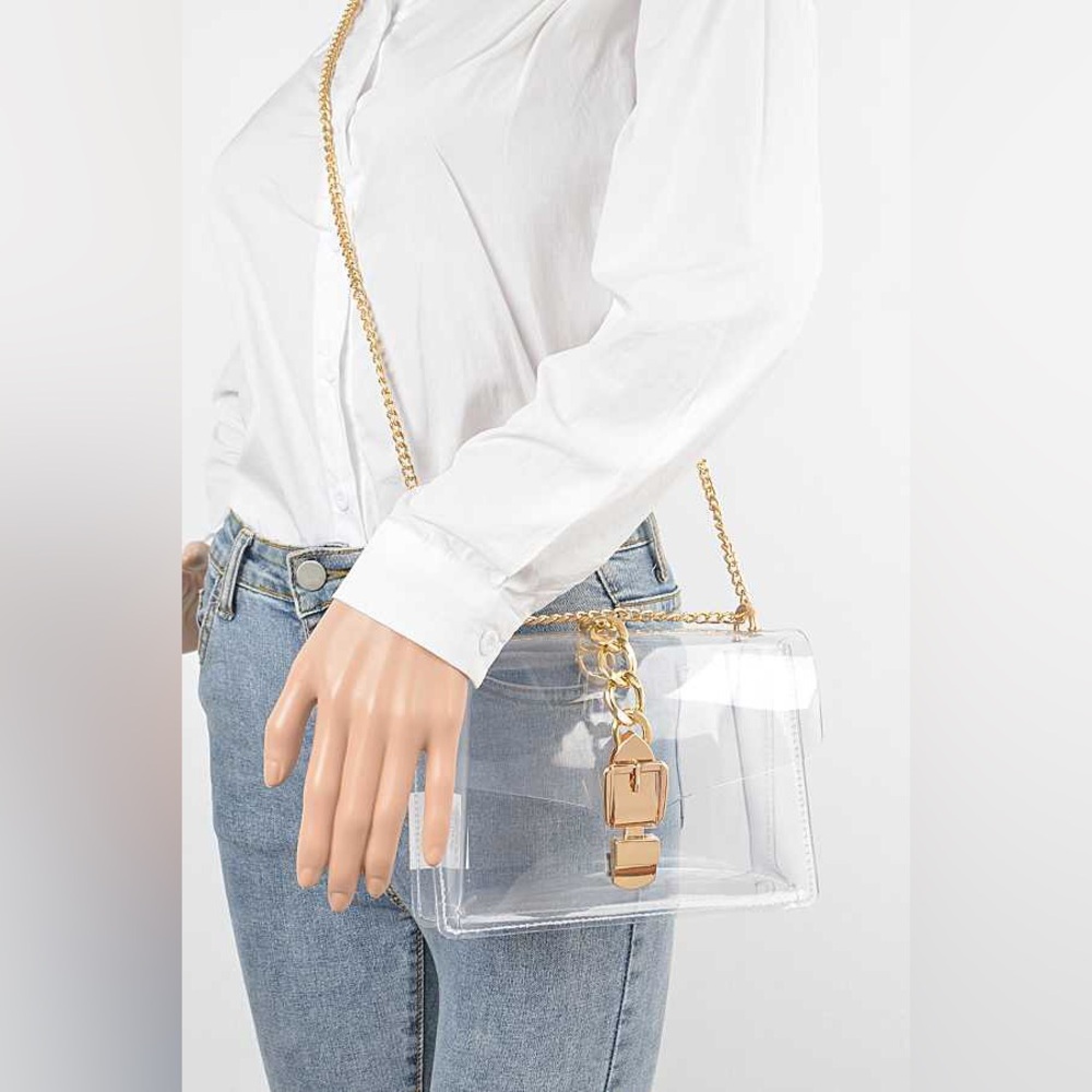 Clear PVC Stadium Swing Bag